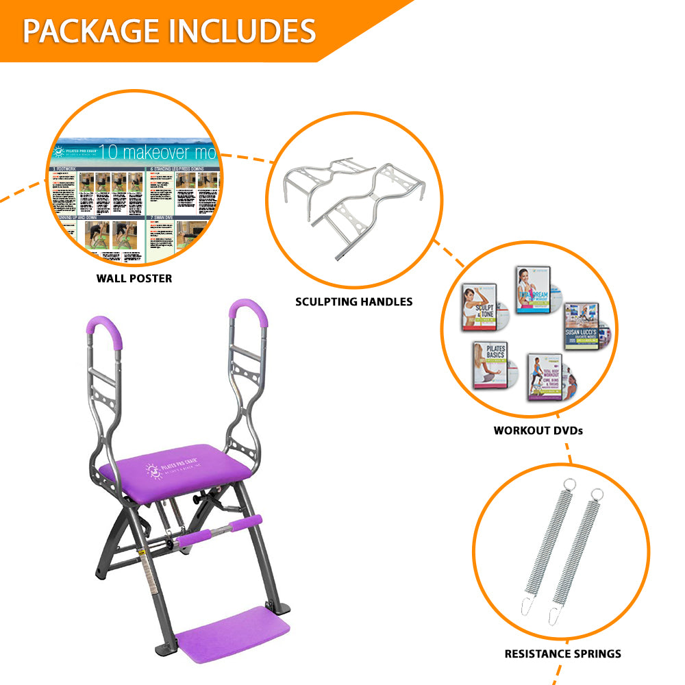 Pilates Pro Chair MAX Purple